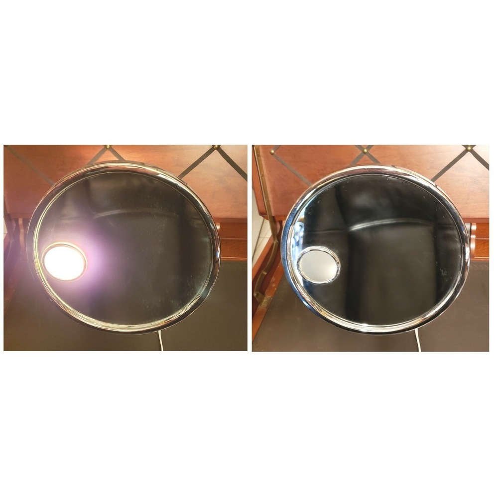 Conair Electric Lighted Makeup Mirror Counter Top Base with Flexible Positioning